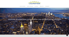 Desktop Screenshot of cro-partners.com